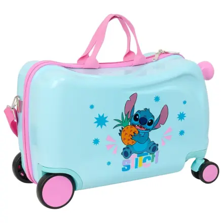 Disney Stitch svetla ABS potovalna torba na kolesih 44 cm fotografija izdelka