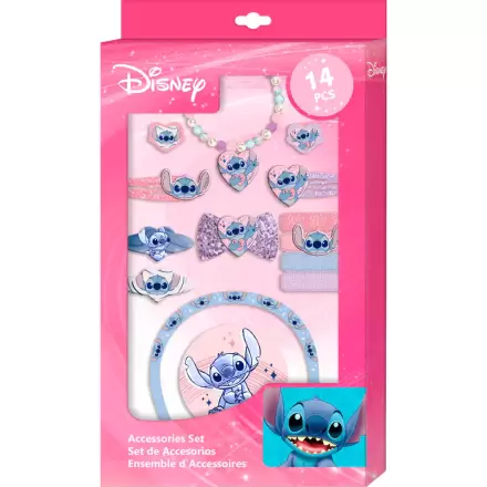 Disney Stitch set dodatkov za lase 14 kosov fotografija izdelka