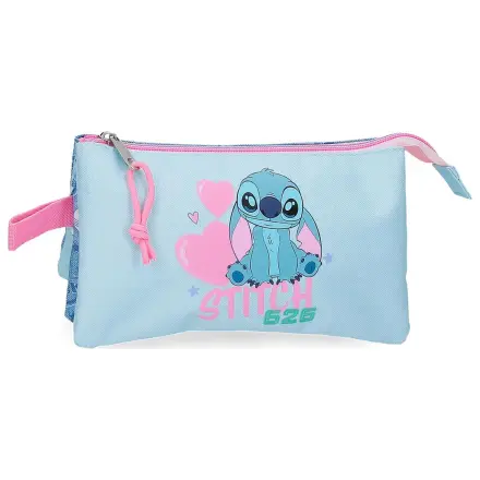 Disney Stitch Hearts trojni etui za svinčnike fotografija izdelka