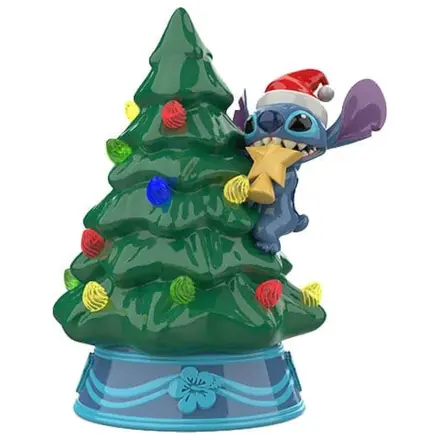 Disney Keramično božično drevo z lučkami Stitch 15 cm fotografija izdelka