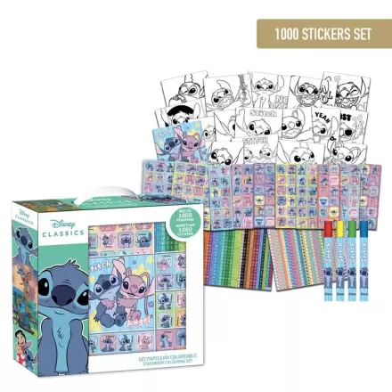 Disney Stitch nalepke set 1000 kos termékfotója