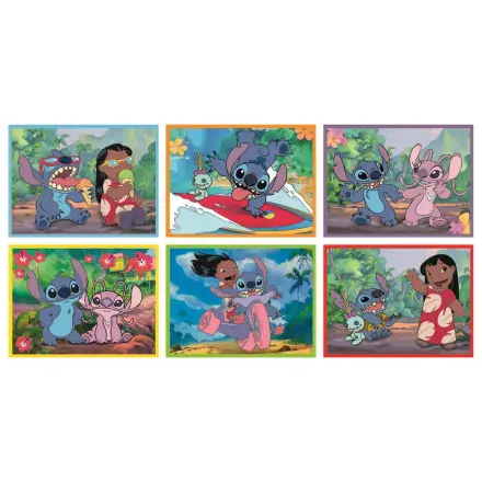 Disney Stitch Moje prve kocke sestavljanka 3-6-9-12 kosov fotografija izdelka