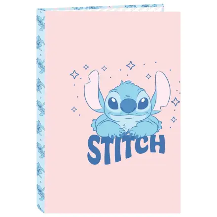 Disney Stitch Ohana A4 kartonska mapa s 4 obroči fotografija izdelka