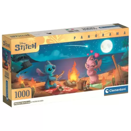 Disney Stitch panorama sestavljanka 1000 kosov fotografija izdelka