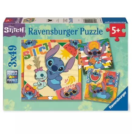 Disney Stitch sestavljanka 3x39 kosov fotografija izdelka