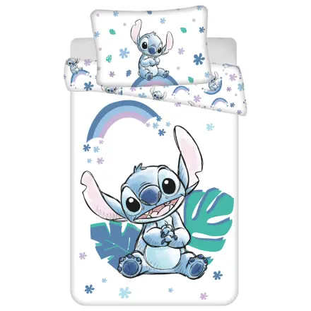 Disney Stitch Rainbow otroška, predšolska prevleka za odejo fotografija izdelka