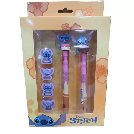 Disney Stitch Pero + Ceruzka + 4 gumy balenie fotografija izdelka