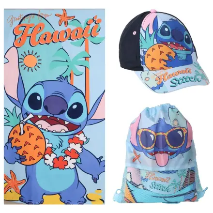 Disney Stitch brisača + torba + kapa set fotografija izdelka