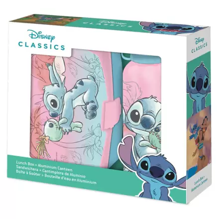 Disney Stitch škatla za malico + aluminijasta steklenica set 500 ml termékfotója