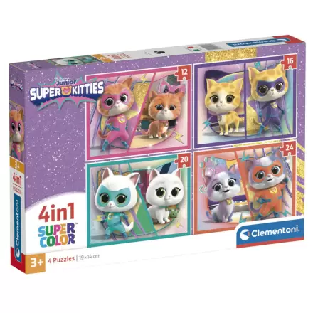 Disney SuperKitties puzzle 12-16-20-24 kosov termékfotója