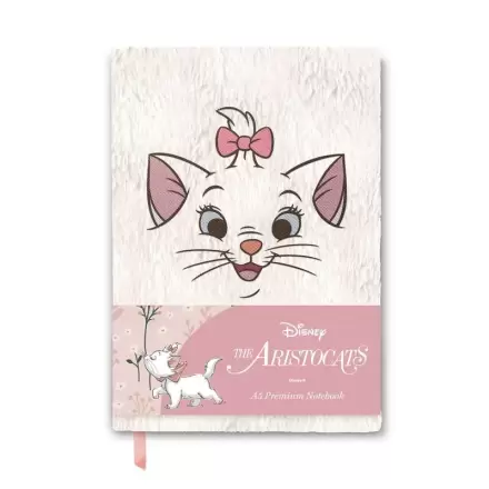 Disney The Aristocats A5 premium plišast notesnik termékfotója