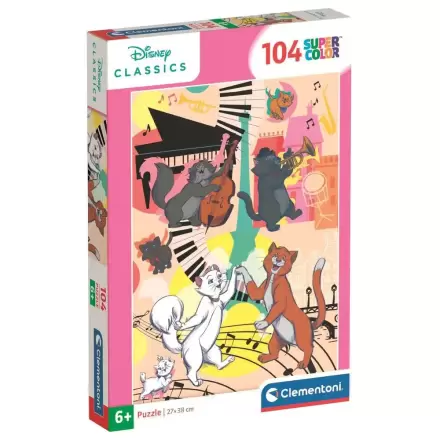 Disney The Aristocats puzzle 104 kosov fotografija izdelka