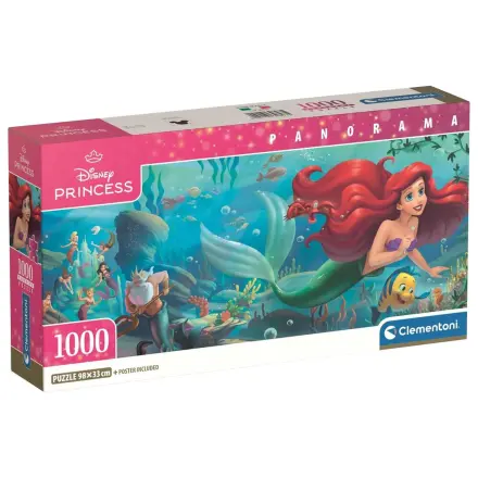 Disney Mala morska deklica Panorama sestavljanka 1000 kosov fotografija izdelka