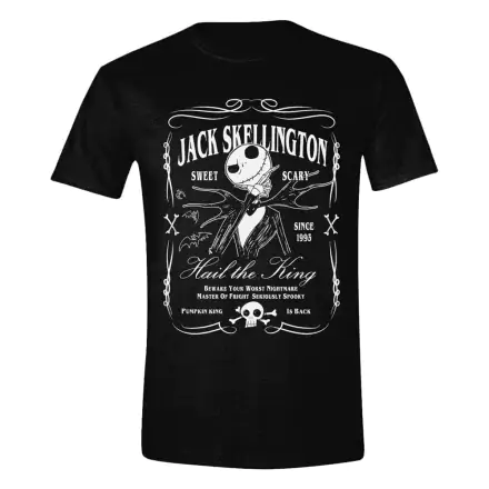 Disney The Nightmare Before Christmas Jack Skellington Label majica s kratkimi rokavi fotografija izdelka