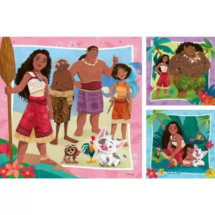 Disney Vaiana 2 sestavljanka 3x49 kosov fotografija izdelka