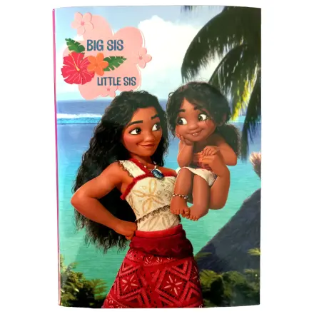 Disney Moana Big Sis B/5 Lined Zvezek 40 strani fotografija izdelka