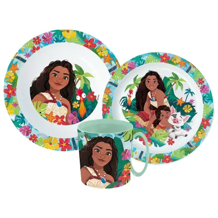 Disney Moana Lagoon jedilni set, mikro plastični set s skodelico fotografija izdelka