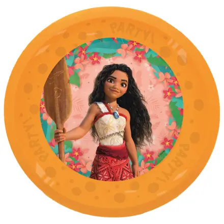 Disney Moana Sailing Spirit mikro premium plastični komplet 4 krožnikov za večerjo, 21 cm fotografija izdelka