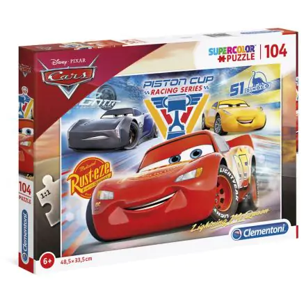 Disney Cars 3 sestavljanka 104 kosi termékfotója