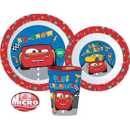 Disney Cars komplet jedilnega pribora, mikro plastični set fotografija izdelka