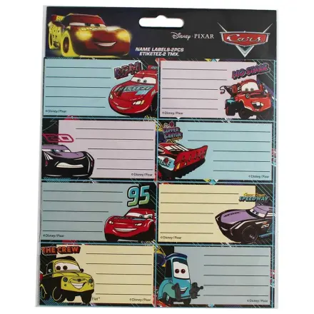 Disney Cars Lightning McQueen etiketa za zvezek 16 kosov fotografija izdelka