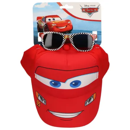 Disney Cars Red Smile sončna očala in baseball kapa set fotografija izdelka