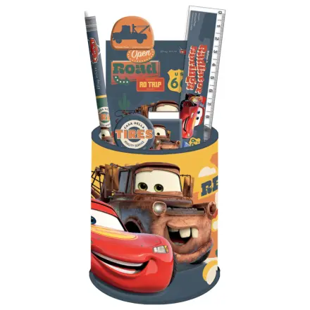 Disney Cars cestni set pisarniškega materiala 7 kos fotografija izdelka