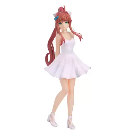 Doki Doki Literature Club! Pop Up Parade PVC Kip Monika: Bela Obleka Ver. 18 cm termékfotója