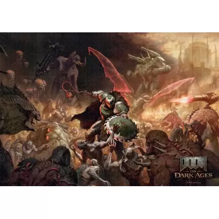 Doom The Dark Ages Sestavljanka Slayer's Rag (1000 delov) fotografija izdelka