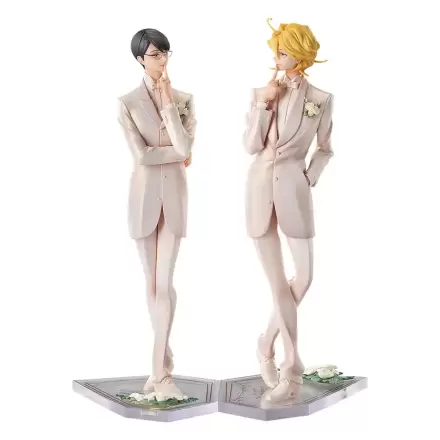 Doukyusei PVC Kipa 2-Pack 1/7 Hikaru Kusakabe & Licht Sajo: Wedding Ver. 24 cm fotografija izdelka