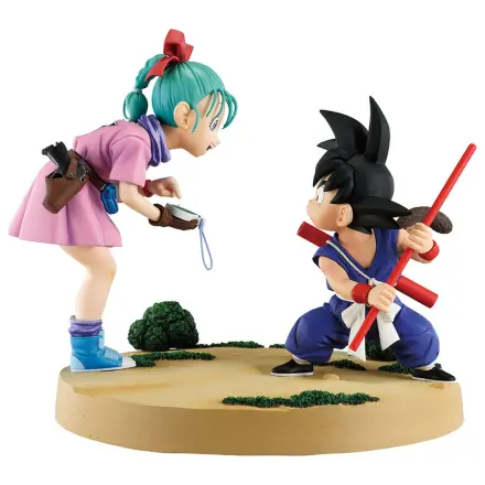 Dragon Ball Fantastic Adventure 3 Goku Bulma Ichibansho figura 17cm fotografija izdelka