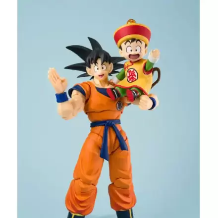 Dragon Ball S.H.Figuarts akcijska figura Son Goku & Son Gohan Kid & Kintoun 14 cm & 6 cm fotografija izdelka