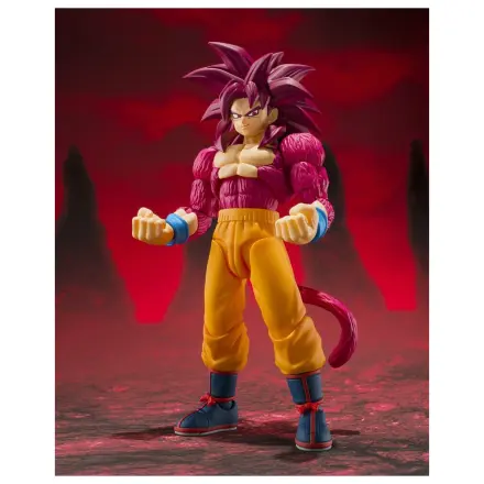 Dragon Ball S.H. Figuarts akcijska figura Super Saiyan 4 Son Goku -Daima- 15 cm fotografija izdelka