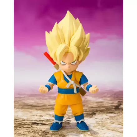 Dragon Ball S.H.Figuarts akcijska figura Super Saiyan Son Goku (mini) Daima 8 cm termékfotója