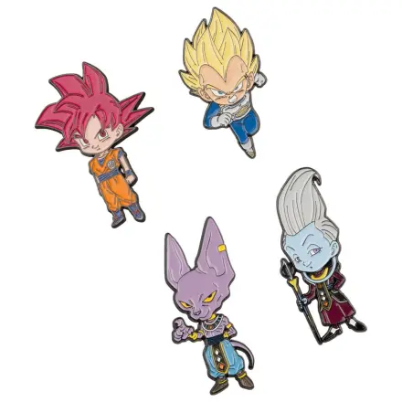 Dragon Ball Super set 4 značk fotografija izdelka
