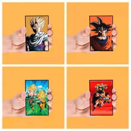 Dragon Ball Z Komplet 4 Magnetov termékfotója