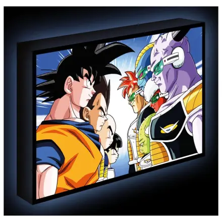 Dragon Ball Z Face Off Svetleče platno 40x30 cm fotografija izdelka