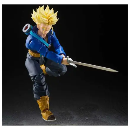 Dragon Ball Z S.H. Figuarts Akcijska figura Super Saiyan Trunks The Boy from the Future 14 cm fotografija izdelka