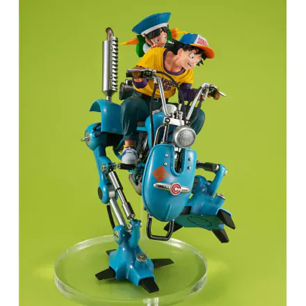 Dragonball Z Namizna Real McCoy EX PVC Diorama Son Goku & Son Gohan & Robot z dvema nogama 20 cm fotografija izdelka