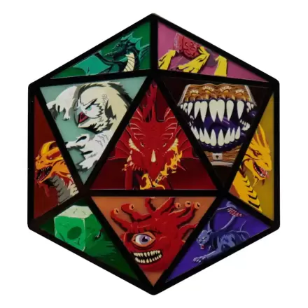 Medaljon Dungeons & Dragons D20 termékfotója