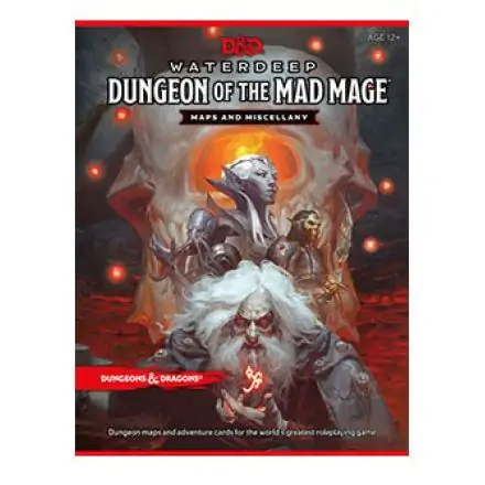 Dungeons & Dragons RPG Waterdeep: Dungeon of the Mad Mage - Zemljevidi & Razno english termékfotója