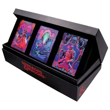 Dungeons & Dragons Ingot Set of Three Ravenloft Darklord Ingots Limited Edition komplet treh kovinskih ploščic omejena izdaja fotografija izdelka