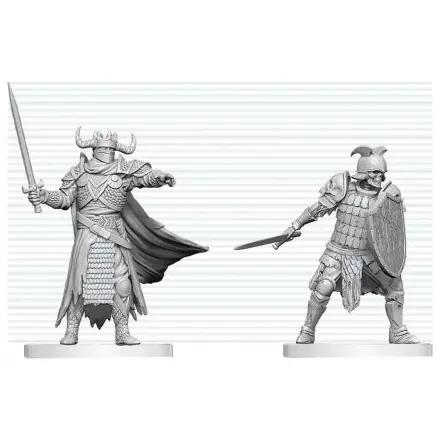 Dungeons & Dragons Nolzur's Marvelous Miniatures Nepobarvana miniatura Smrtni vitez in Smrtni vitez kandidat 14 cm fotografija izdelka