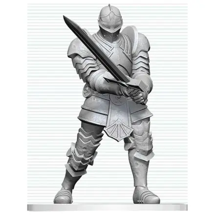 Dungeons & Dragons Nolzur's Marvelous Miniatures Nepobarvana miniatura Red Knight Guardian Golem 14 cm fotografija izdelka