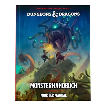 Dungeons & Dragons RPG Priročnik pošasti 2024 nemško fotografija izdelka
