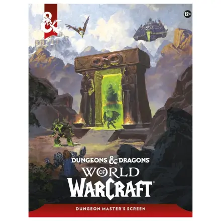 Dungeons & Dragons RPG World of Warcraft Dungeon Masterjev zaslon *angleška različica* fotografija izdelka