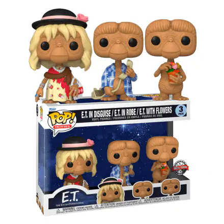 E.T. 40th Anniversary POP! Movies Vinyl Figure E.T. 3-Pack 9 cm Figurice iz vinila termékfotója