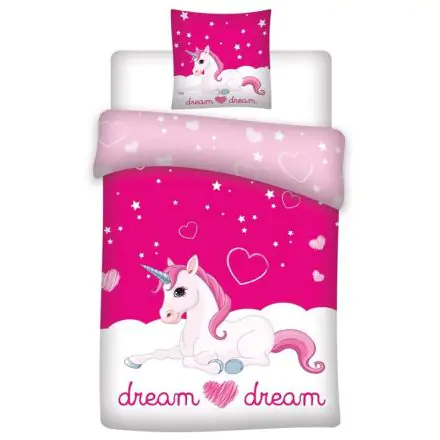 Unicorn prevleka za odejo iz mikrovlaken, postelja 90 cm fotografija izdelka