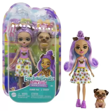 Enchantimals City Tails Penna Pug punčka fotografija izdelka