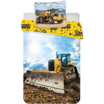 Prevleka za odejo Construction Kids 100x135cm, 40x60cm fotografija izdelka